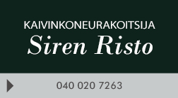 Kaivinkoneurakoitsija Siren Risto logo